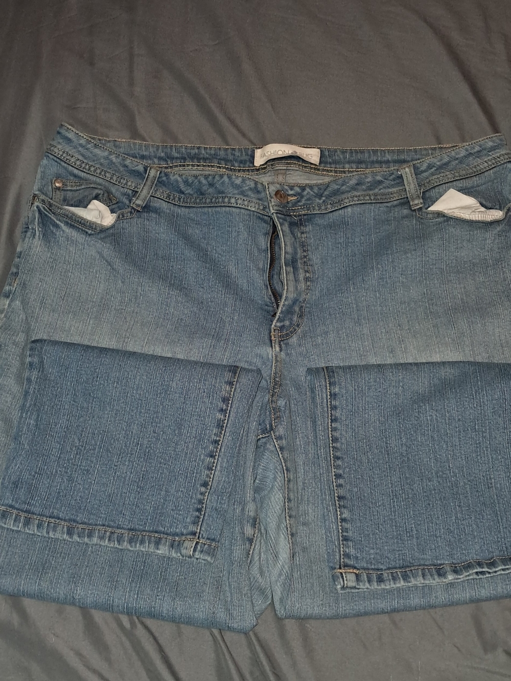 Fashion Bug Light Blue Straight Leg Women's Jeans